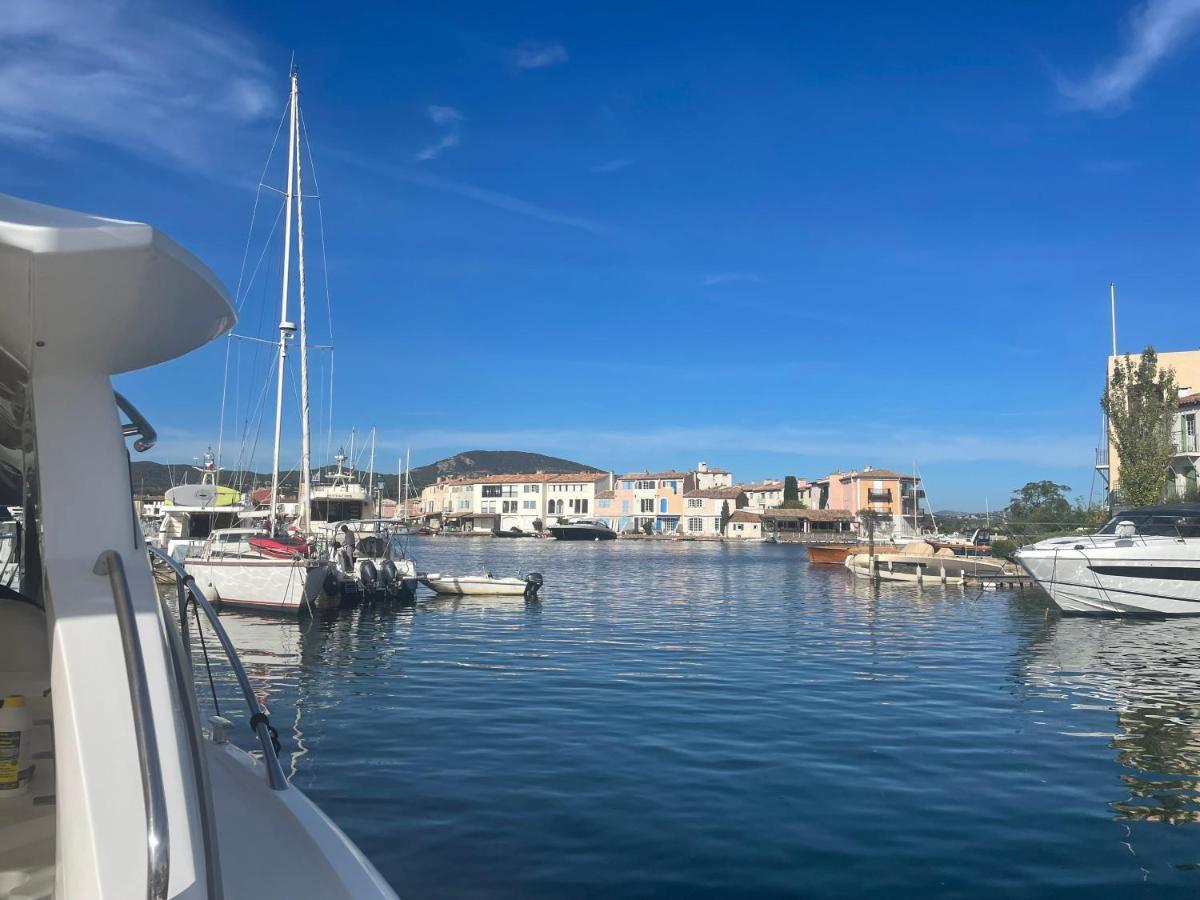 Appartement Centre Port-Grimaud Avec Vue Magnifique Sur La Giscle Bagian luar foto