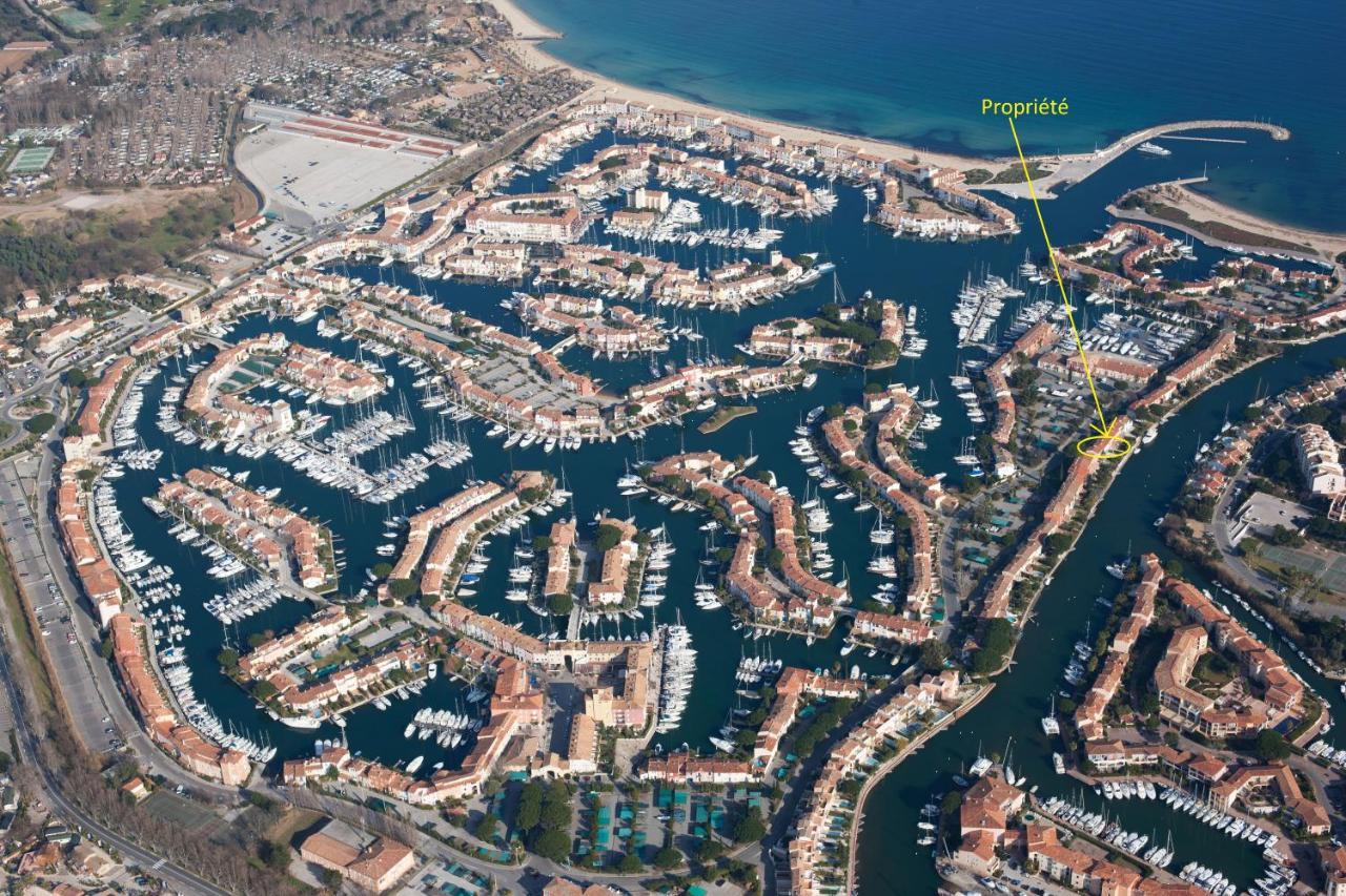 Appartement Centre Port-Grimaud Avec Vue Magnifique Sur La Giscle Bagian luar foto